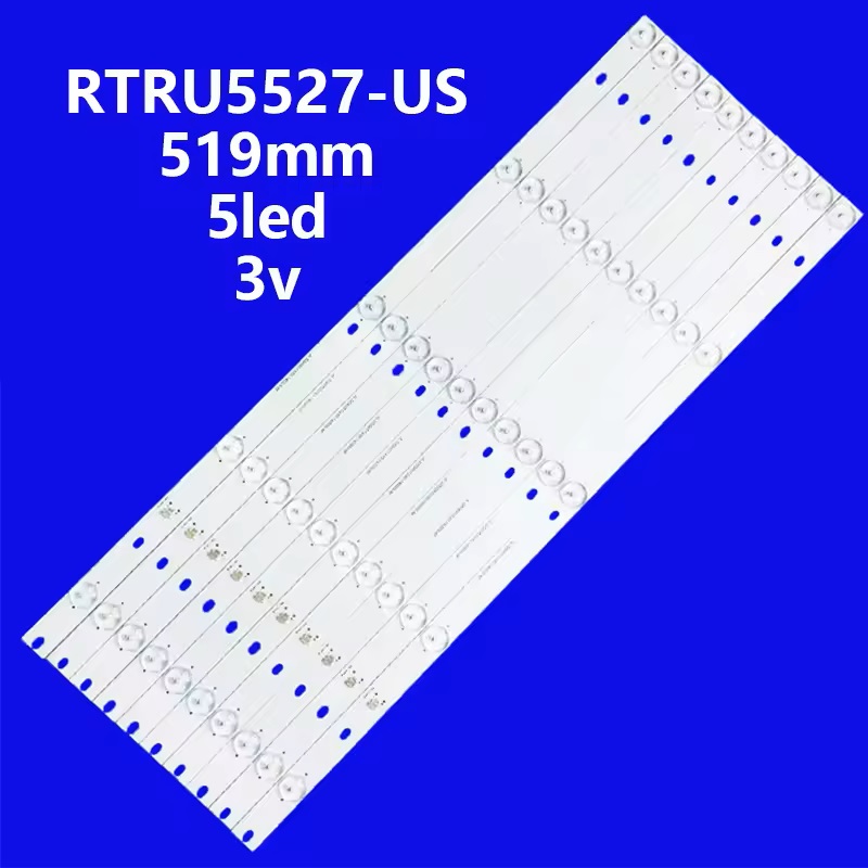 10pcs/set For RTRU5527-US CHIQ UHD55E6000ISX2 JL.D55051330-140DS-M