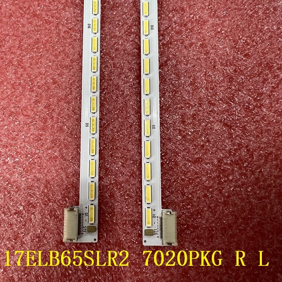 LED strip(2)For 17ELB65SLR2 7020PKG 84EA R L type VES650QNEA-2D-S03 VES650UNEA-2D-S01