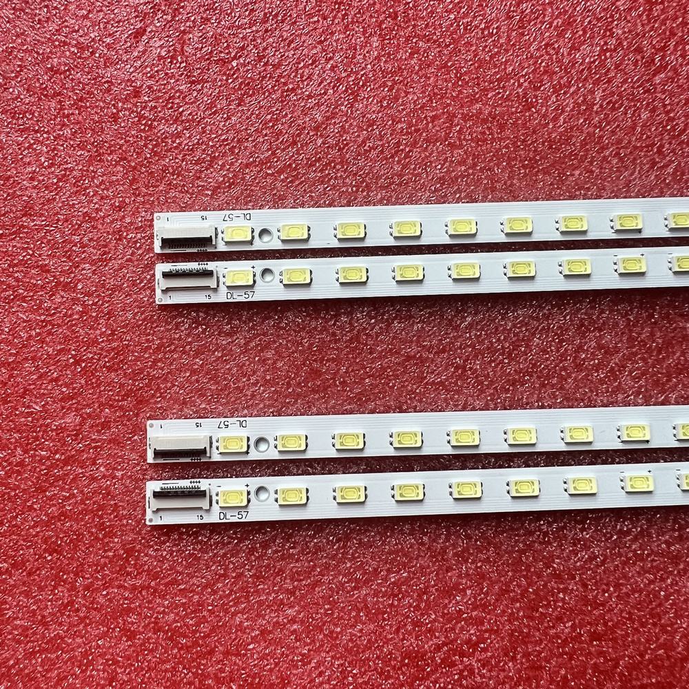 4pcs/set LED strip For SONY KDL-46NX720 FDMY460LT01 61.P4402G001 2011YLT46-48-LD-R L