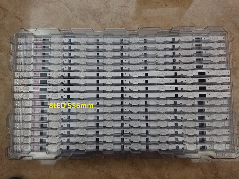4 PCS/set LED backlight strip for UE28F4000A samsung 2013SVS28H 8 REV1.8 130103 8LED 556mm