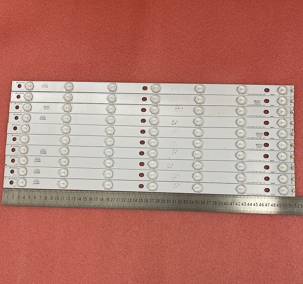 10pcs 7LED(6V) 516mm LED strip LED50C380 JS-LB-D-JP50S8-071CBAC JS-LB-DJP50S8-071CBAC 30806A E50S810