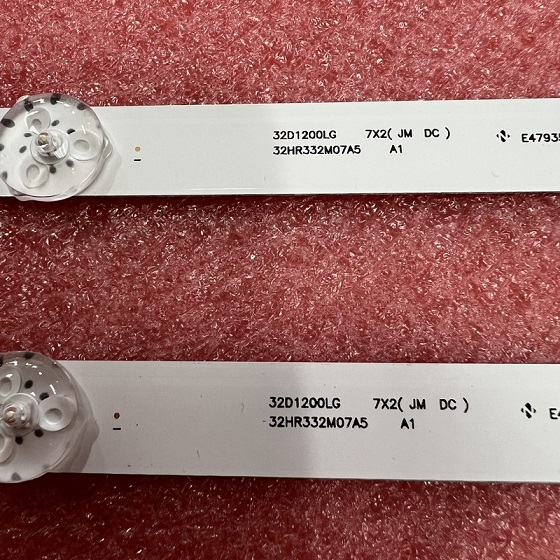 2pcs 7LED LED bar For TCL 4C-LB320T-HRAC 32D1200LG 7X2 32HR332M07A5