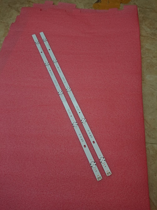 2pcs LED strip for LG 32LJ610V 32LJ610U 32LJ61 SSC_32LJ61_BOE(FHD)_5LED EAV63673021