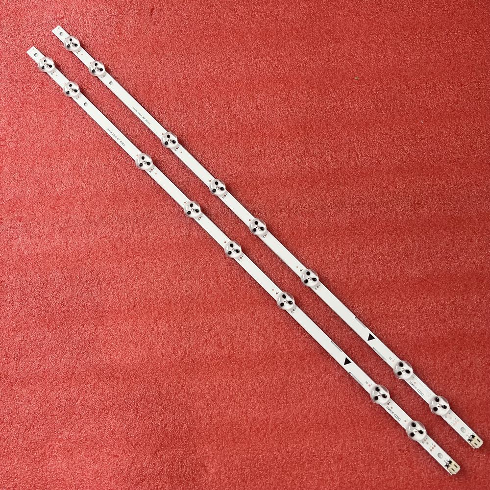 2pcs LED Strip For 32PFL4509/F8 32PFL4901 32PFL4909 32inch NDF UDULED0GS038 32W8S1P