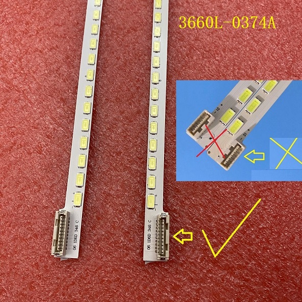 LED bar(2) For LG 3660L-0374A 42LW450U 42LV375S 42LV450U 42LW5500 42LV3600 42TL525U 42LW570S 42E96RS