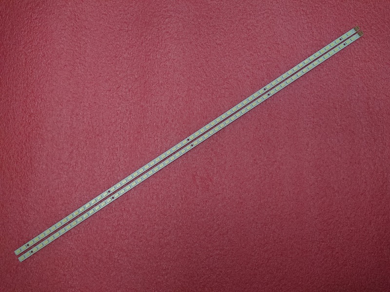 2 PCS 60LED 478mm LED strip for LG 37LV3550 37T07-02a 37T07-02 73.37T07.003-0-CS1 T370HW05