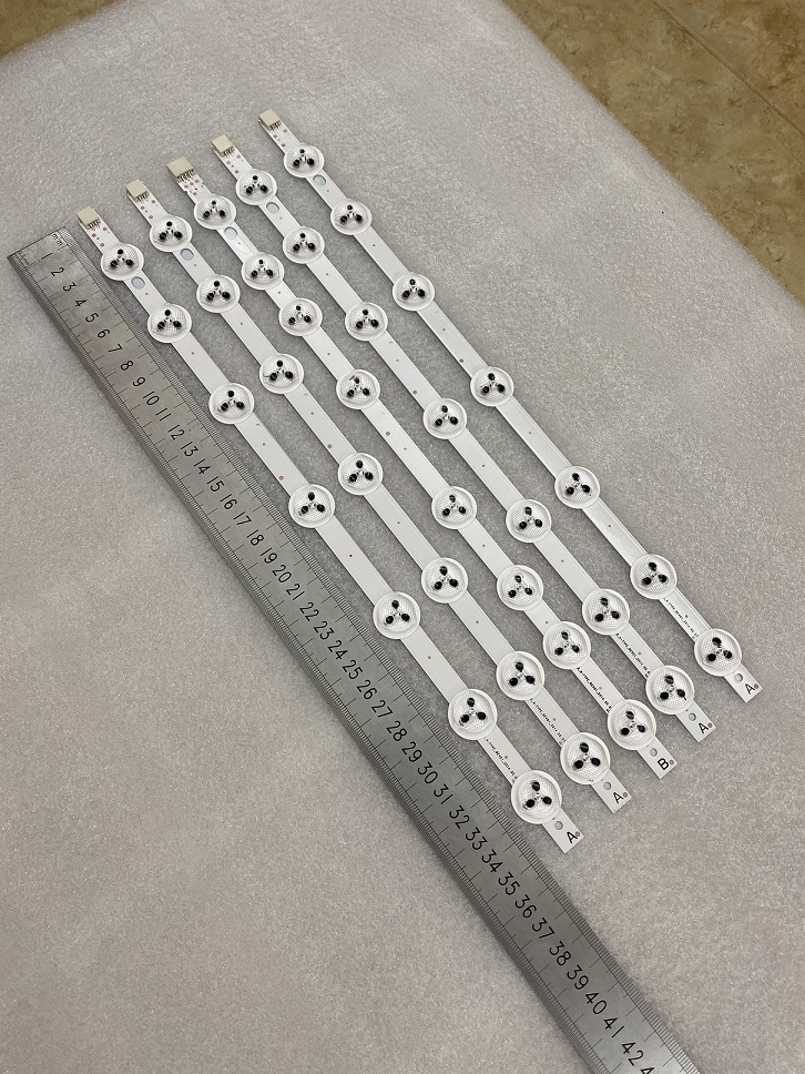 5 PCS/set LED strip 39DLED A-TYPE REV02 39DLED B-TYPE_REV02 for VES390UNDA-2D-N02 TX-39A300B