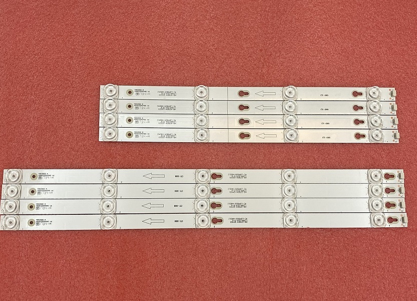 8pcs LED strip for 49S405 2D02900 LVF490CSOT D49A620U 49D2900 A B 49HR330M04B0 49HR330M05A0 V6