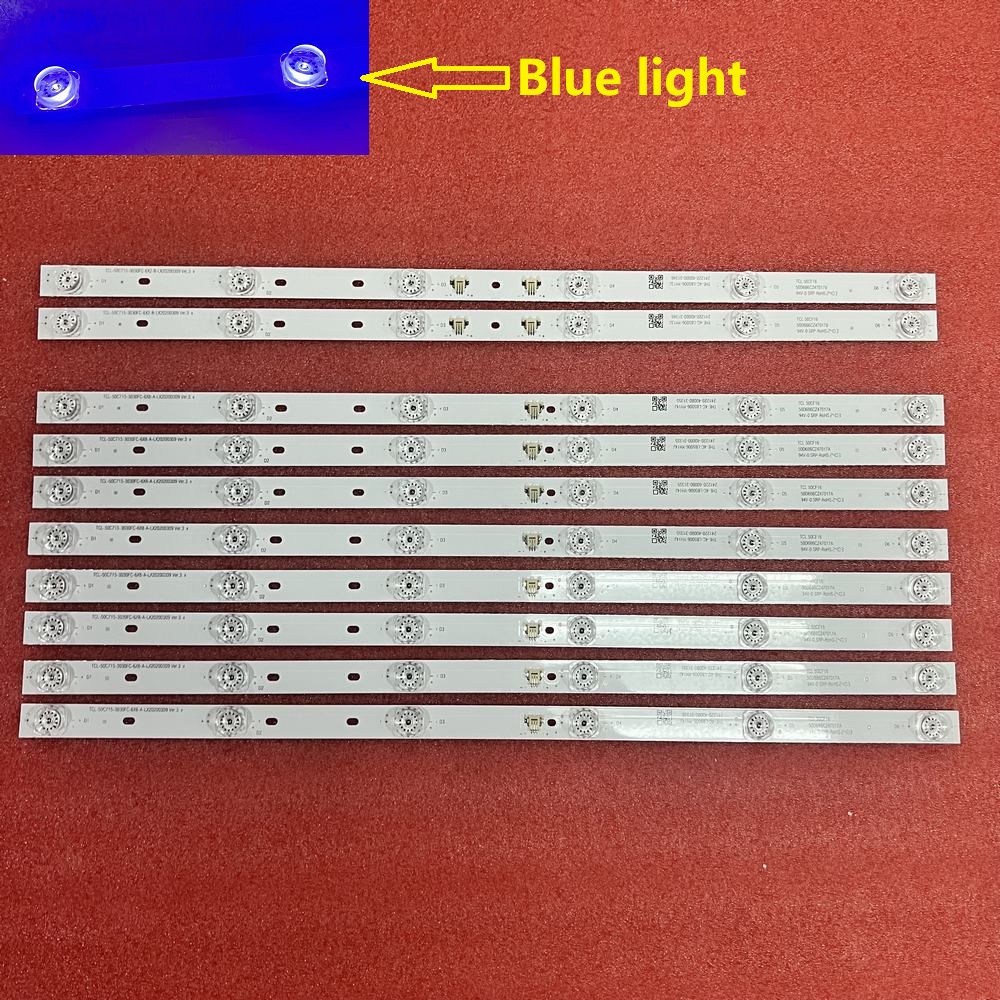 LED Backlight Strip For TCL 50C715 3030FC-6X8-A 6X2-B-LX20200309 4C-LB5006-YH16J
