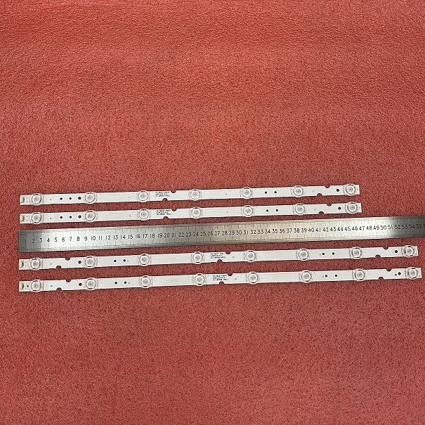 LED bar(4) For THOMSON 55UD6406 TCL 55S423 55S421 GIC55LB112 3030F2.1D GIC55LB111