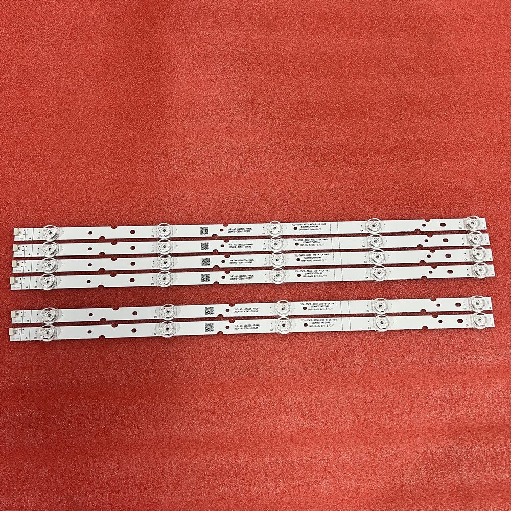 LED Backlight Strip For TCL 55T680 55P8 55K5 55T6M 55T6 55V6800 55U5900C TCL-55P8-3030-4X5