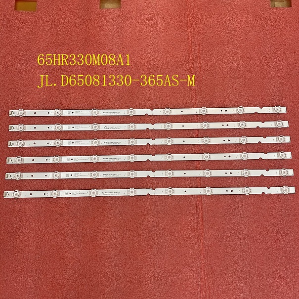LED bar(6)For TOSHIBA 65P65US TCL 65S421 65HR330M08A1 4C-LB6508-HR01J PF01J JL.D65081330-365AS-M
