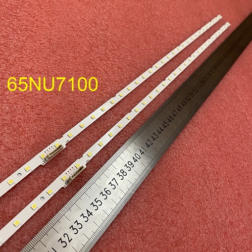 LED bar(2)For Samsung UN65NU6070 UN65NU6080 UN65RU7200 UN65NU7100 UE65NU7100 LM41-00614A BN61-15486A