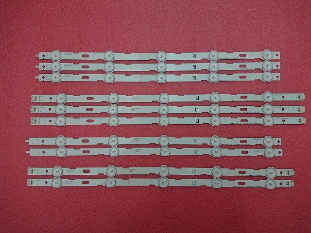 10 PCS LED strip Replacement for LG 42LN5200 6916L-1402A 6916L-1403A 6916L-1404A 6916L-1405A