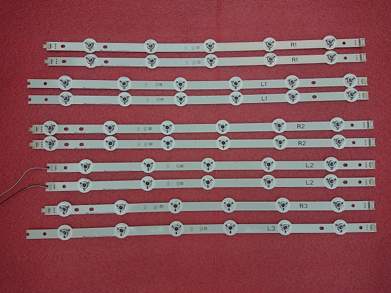 10 PCS LED strip for LG 6916L-2134A 6916L-2135A 6916L-2136A 6916L-2137A 6916L-2138A 6916L-2139A