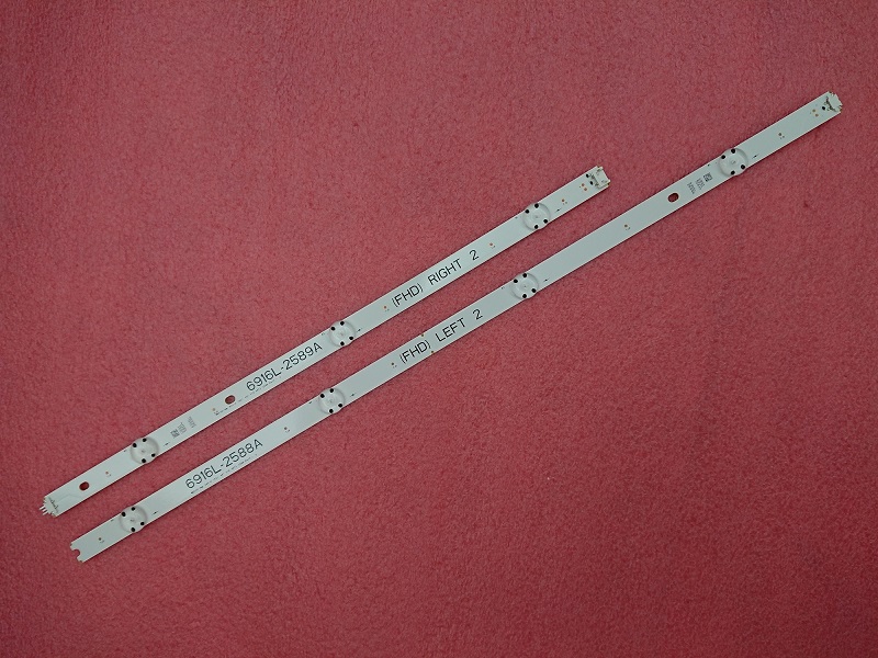 New 7LED 980mm LED strip for 6916L-2588A 6916L-2589A LC490DUE FJ M1 49LH604V