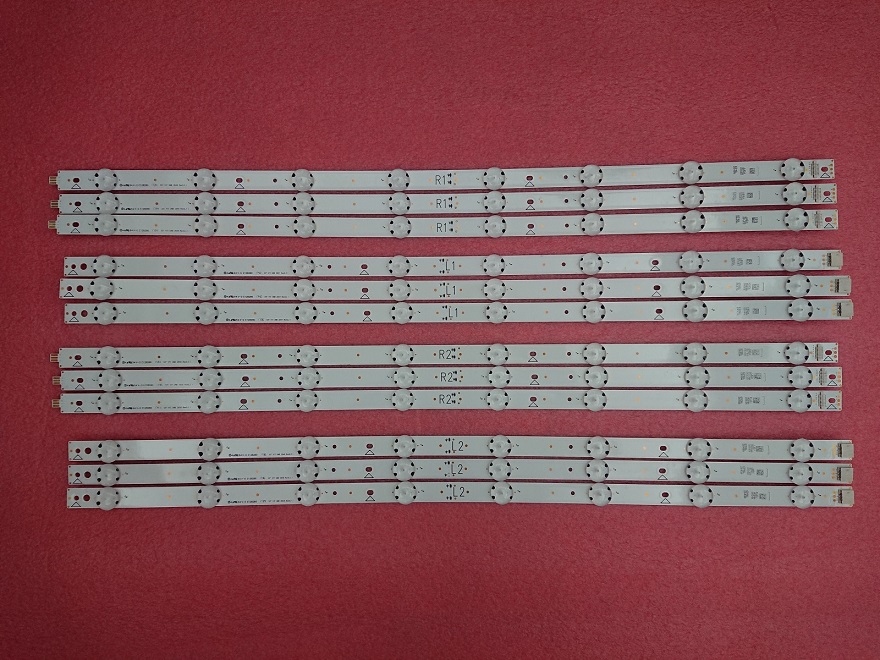 12pcs LED strip 6916L-2647A 6916L-2648A 6916L-2649A 6916L-2650A 55 V17 UNB 2647 2648 2649 2650 REV0.