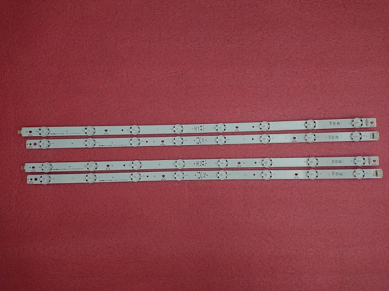 4pcs LED strip 6916L-2647A 6916L-2648A 6916L-2649A 6916L-2650A 55 V17 UNB 2647 2648 2649 2650 REV0.3