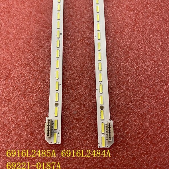 2pcs LED strip FOR LG 60UH7700 6916L2485A 6916L2484A 60 V16 ART3 2485 2484 R L 6922L-0187A