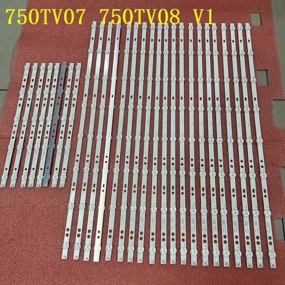 LED bar(28)For SONY S750HF59 750TV07 V1 750TV08 V1 KDL-75W850C KDL-75W855C KDL-75W857C KDL-75W859C