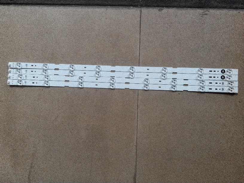 4 Pieces KLV-32EX330 LED strip for LG Innotek 32