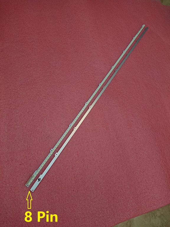 2 PCS/set 100LED 680mm LED strip for Samsung UA55D6600WJ BN64-01664A LTJ55OHW01 2011SVS55 RIGHT LEFT