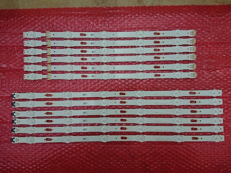 12pcs LED strip for Samsung UE48JU6500 UE48KU6400 UE48KU6500 UE48JU6400 UE48JU6000 UE48MU600
