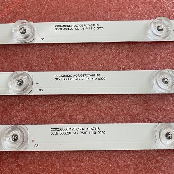 LED bar(3)For LED bar For CC02385D671V07 CC02385D671V03 385B 385E20 3X7 7S1P DM-LED39R201BT2