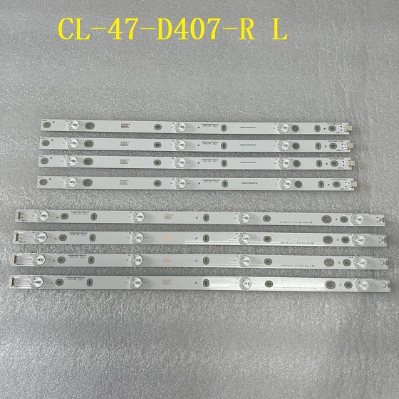 LED Bar(8)For CL-47-D407-L R 47PFG4109 47PFL5708 47PFL4398H 47PFL3198H 47PFL3188