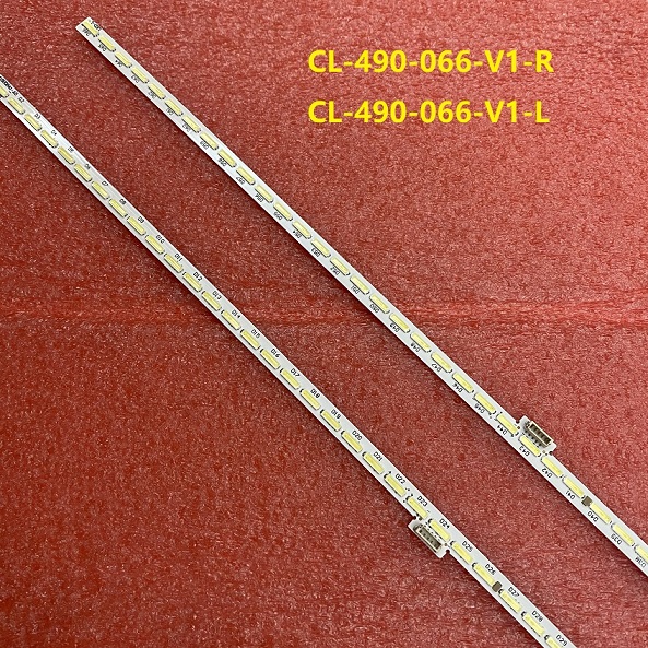 2pcs LED barFor 49pus7101/12 LK 10024664-A0 11800820-A0 11800819-A0 CL-490-066-V1-R CL-490-066-V1-L
