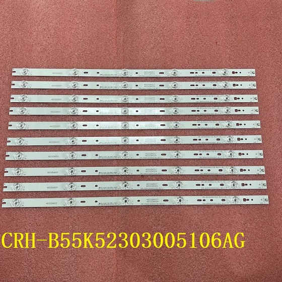 LED strip(10)For HAIER 55UGX3500 55UGX2501 CRH-B55K52303005106AG CRH-B55Y8130300510746