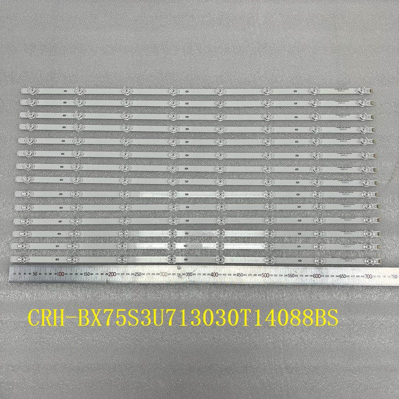 LED Strips(14) For Hisense 75RGE 75R7070E2 75R6E1 75R7E2 CRH-BX75S3U713030T14088B