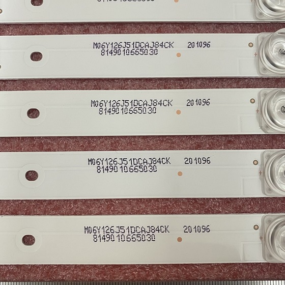 12pcs LED bar For Haier 65UG6550G 65UGX3500 65UG6550GA CRH-K65C8003030T12066BT