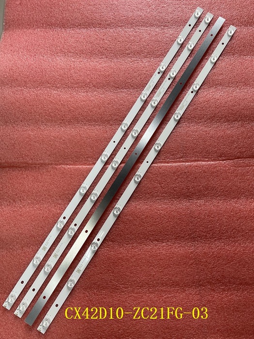 LED bar(4)For For BBK 42LEX-5037 CX42D10-ZC21FG-03 CX416M03 CX420DLEDM LE-4219H V420HJ2-P01 F42C7000