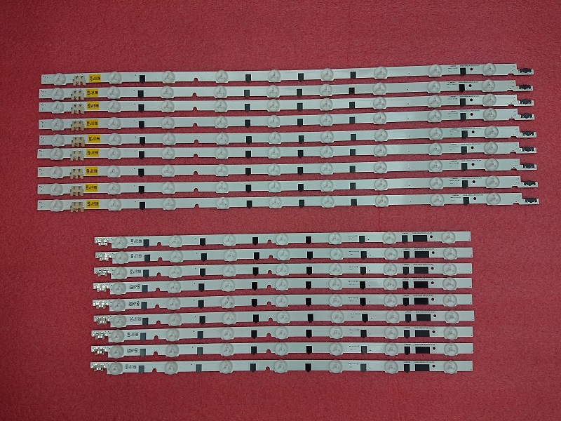 New 18pcs/set LED strip for UN50F6400AF Samsung 2013SVS50F R 7 L 9 D2GE-500SCB-R3 D2GE-500SCA-R3