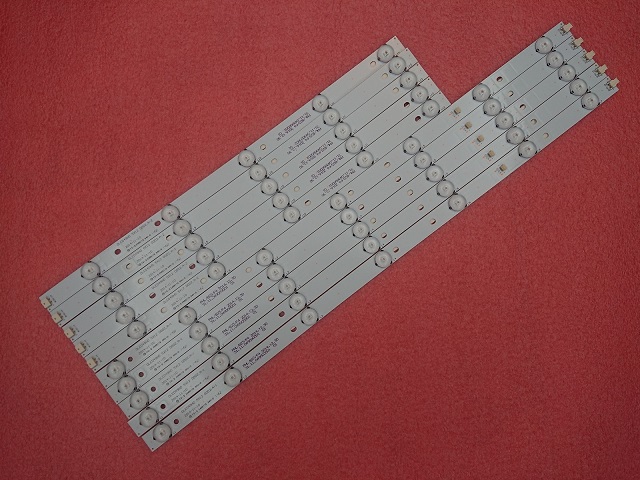 New 10pcs/set LED strip for DLED49HD 5X12 0002.A-1 DLED49HD 5X12 0002.A-2