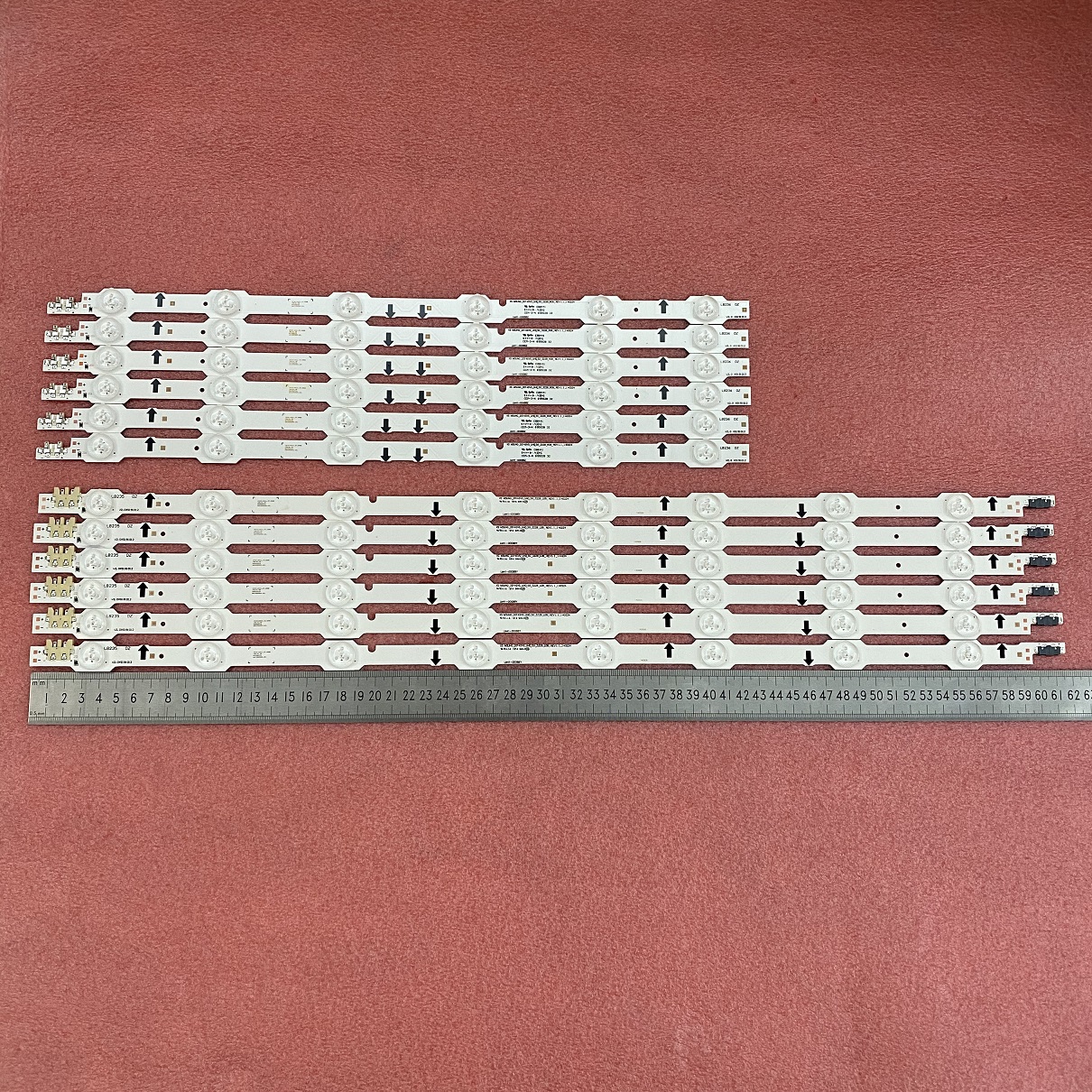 12pcs LED strip for Samsung 2014SVS_UHD_50 UN50HU6950F BN96-32179A BN96-32178A DUGE-500DCA-R3 500DCB