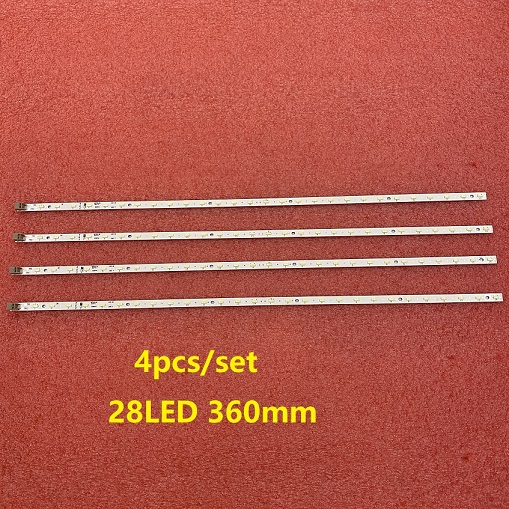4pcs LED  strip for 32PFL6606H 32HFL5573D SLED 2011SSP32 28 4214 GD REV0 LK315D3LA63