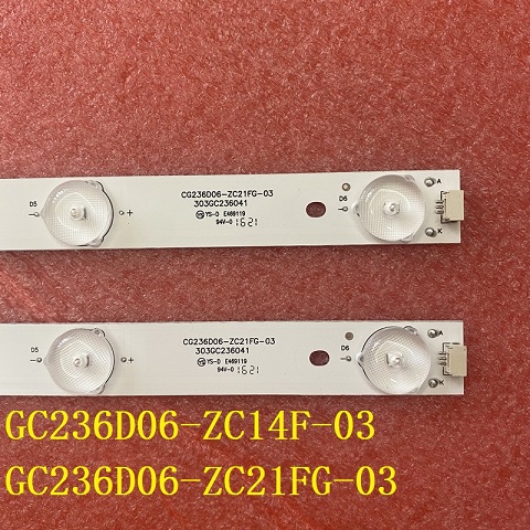 LED bar(2) For For GC236D06-ZC14F-03 303GC236031  GC236D06-ZC21FG-03