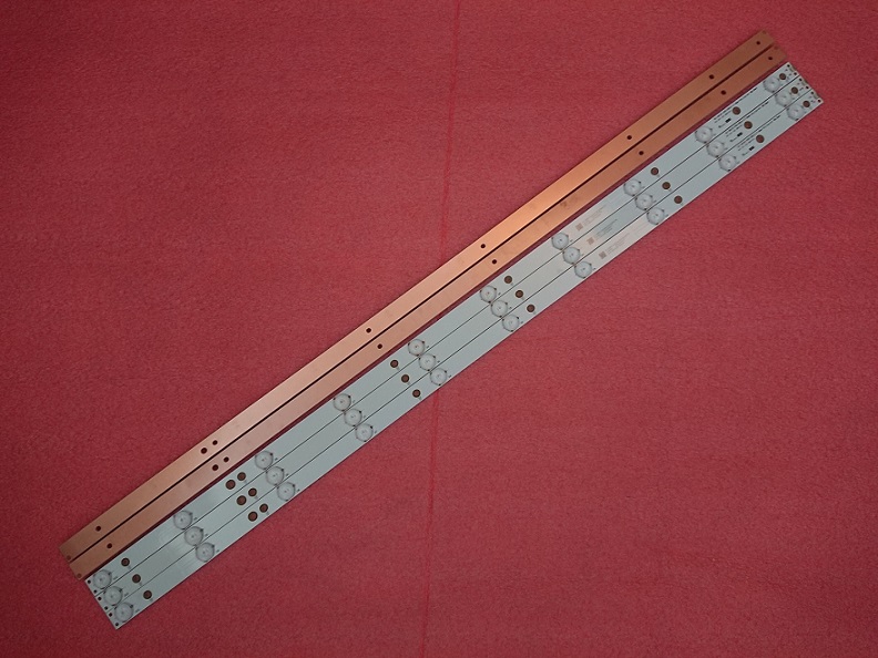 5 PCS 10LED(3V) 842.5mm LED strip for 43PFT4131 GJ-2K15-430-D510 GJ-2K16-430-D510-V4 01Q58-A