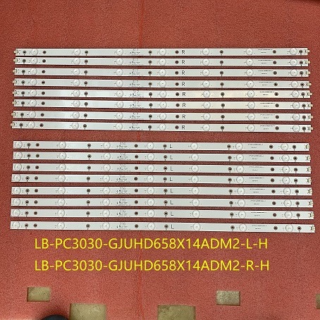 16pcs LED bar for 65PUF6652 65PUS6121 65PUF6656 LD65P19U 65PUF6061 LB-PC3030-GJD2P5658X14UHD-R