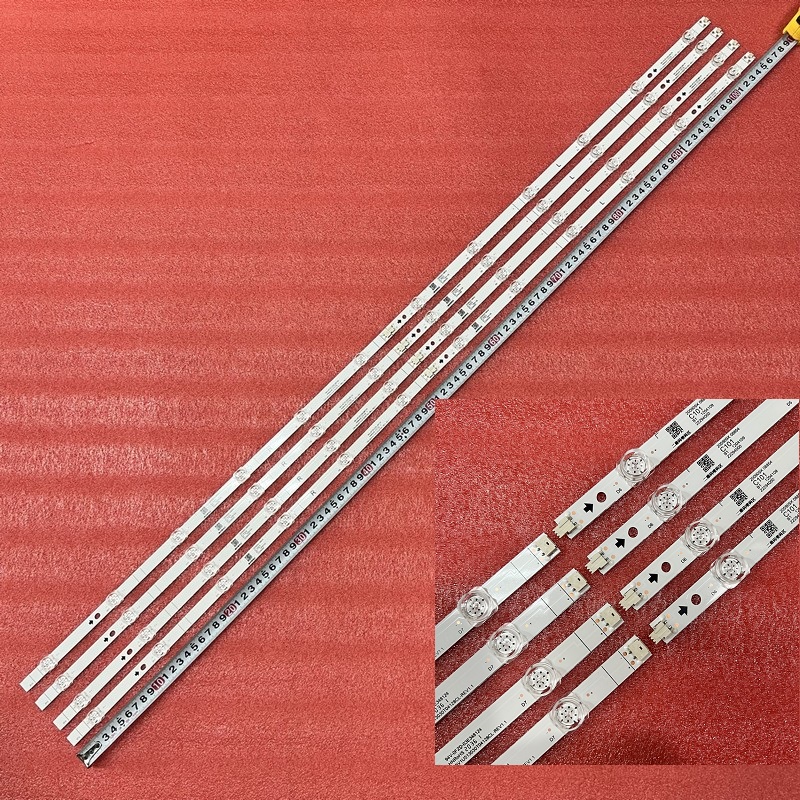 LED Backlight Strips For HISENSE H55B7100UK H55B7100 H55B7300 H55B7300UK HD550V1U51-T0L4