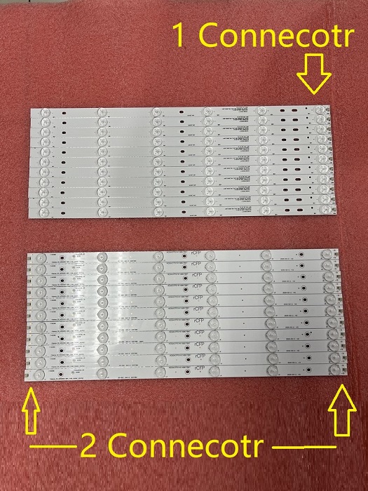 11pcs LED Strip For Hisense-50-HD500DU-B01-010 50CU6000 50H7GB1 50H7GB2 LTDN50K321