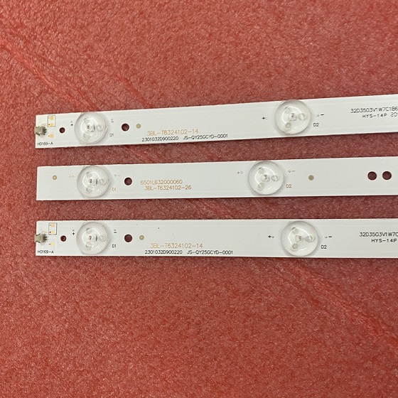 3pcs LED bar For H32PA3100 671-315D3-21401 HK315D07M HK315D07P-ZC14A-03