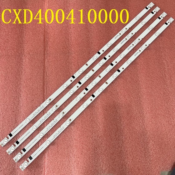 LED Strip(4) For JVC LT-40E560 TELEFUNKEN HL-00400A28-1001S-01 CXD400410000-X3 YAL03-01035280-05