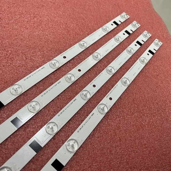 LED bar(4)For H339B43A  BBK 43LEX-5009 43CF37-T2 CX430DLEDM HL-00430A28-1201S-01 A2 A4