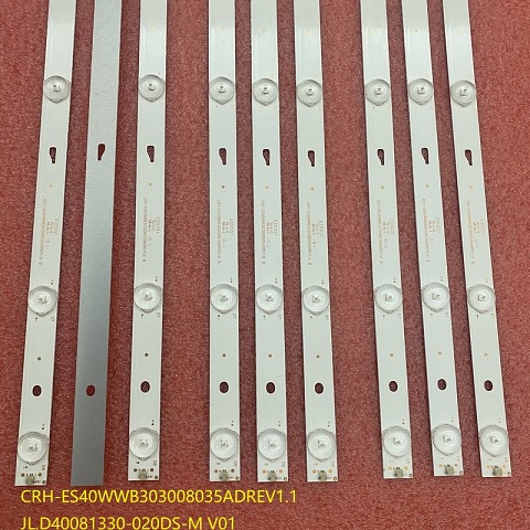 LED bar(3)FOR Toshiba CRH-ES40WWB303008035ADREV1.1 JL.D40081330-020DS-M V01