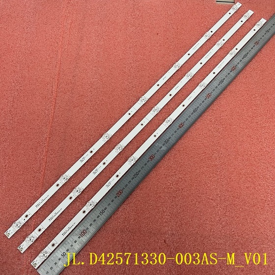 LED strip(3)for HISENSE H43A6140 H43A6140UK LB43051 V0 JHD425S1U51-T0L2 JL.D42571330-003BS