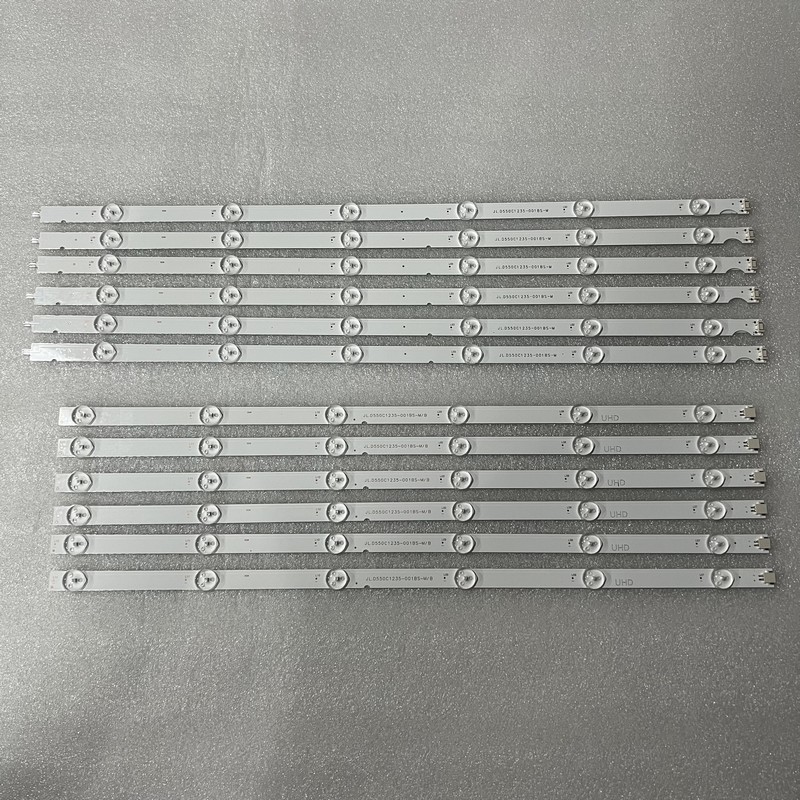 Kit LED Strips for LG 55UK6100PTA 55UJ632 JL.D550C1235-001BS-M