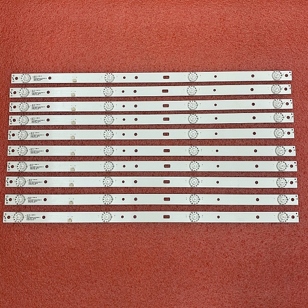 10pcs LED strip for CTV5035 SMART CURVED CTV5035SMART E49DU1000 Mcpcb JS-D-JP4910-041EC(60517)